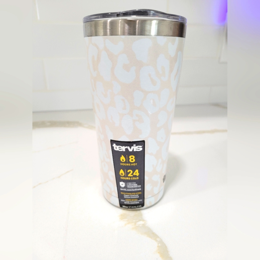 Tervis Leopard Frost Print Tumbler 20 oz
